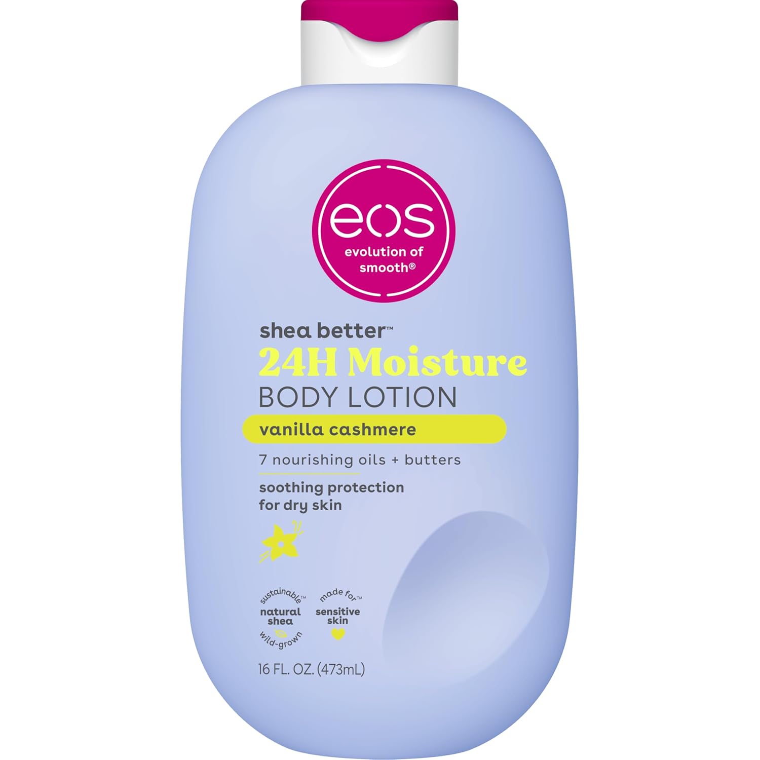 Vanilla Cashmere Shea Body Lotion – 24-Hour Moisture