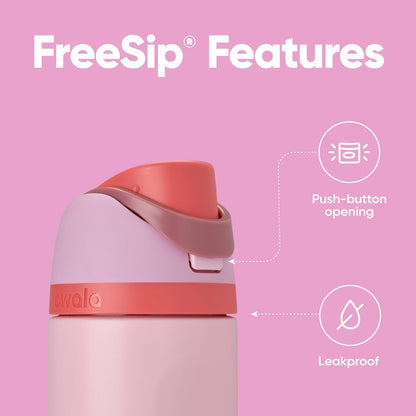 Insulated Stainless Steel Water Bottle with FreeSip Straw