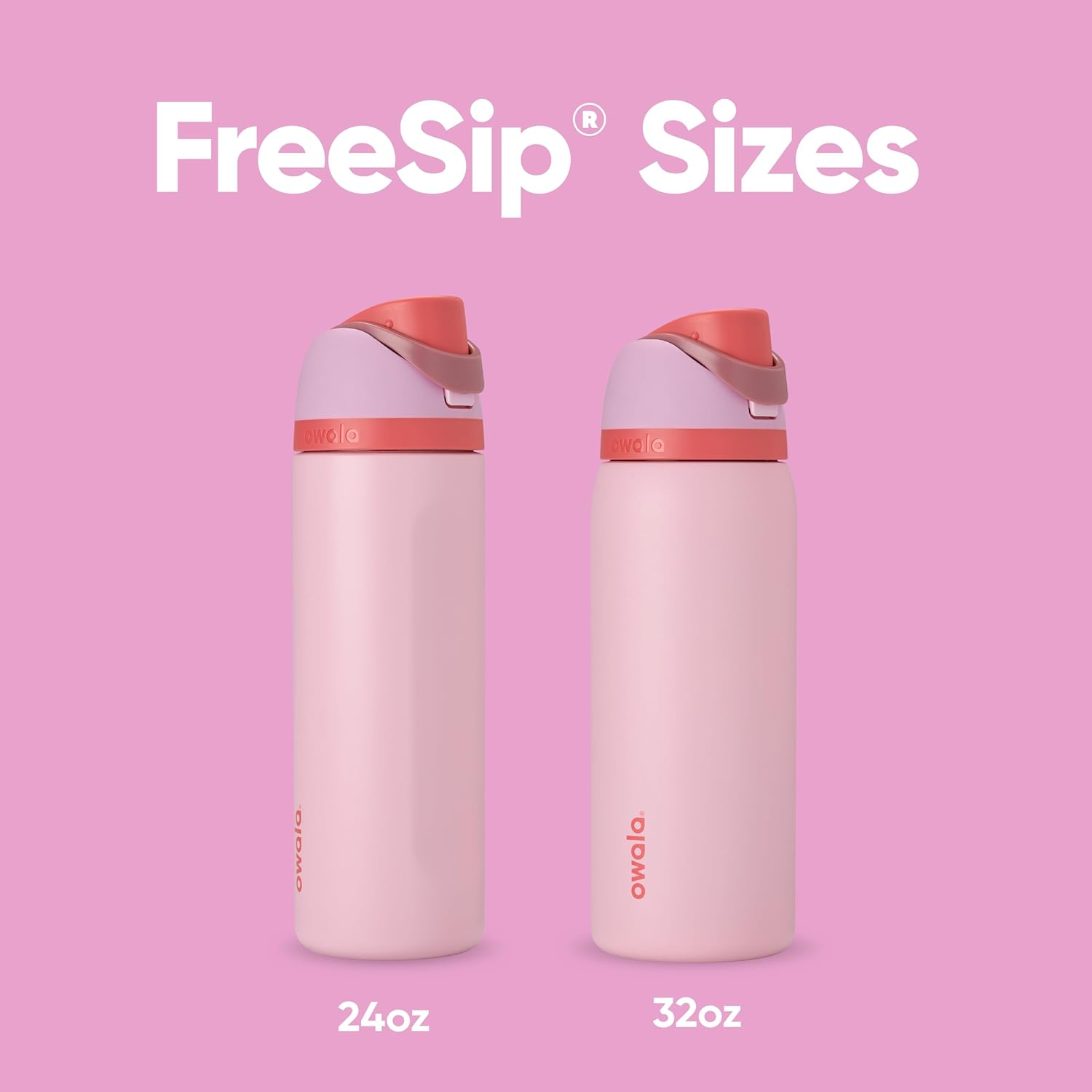 Insulated Stainless Steel Water Bottle with FreeSip Straw
