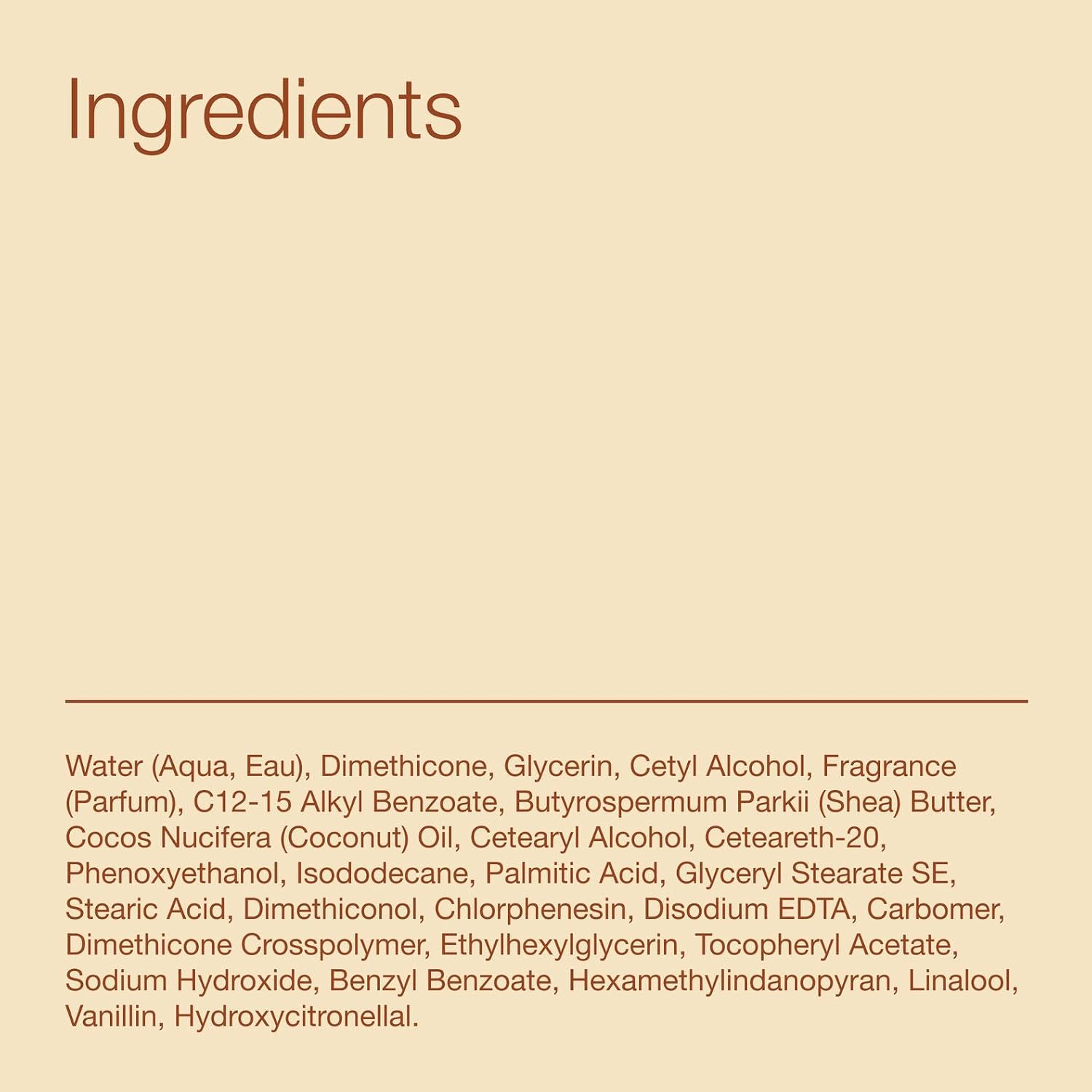 Warm Vanilla Sugar Body Lotion – Lightweight Moisturizer