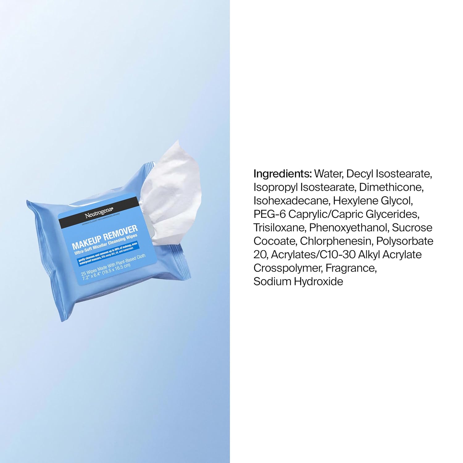 Micellar Makeup Remover Wipes – Plant-Based Twin Pack