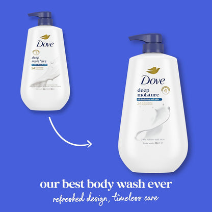 Deep Moisture Body Wash – 24HR Renewing Hydration Cleanser