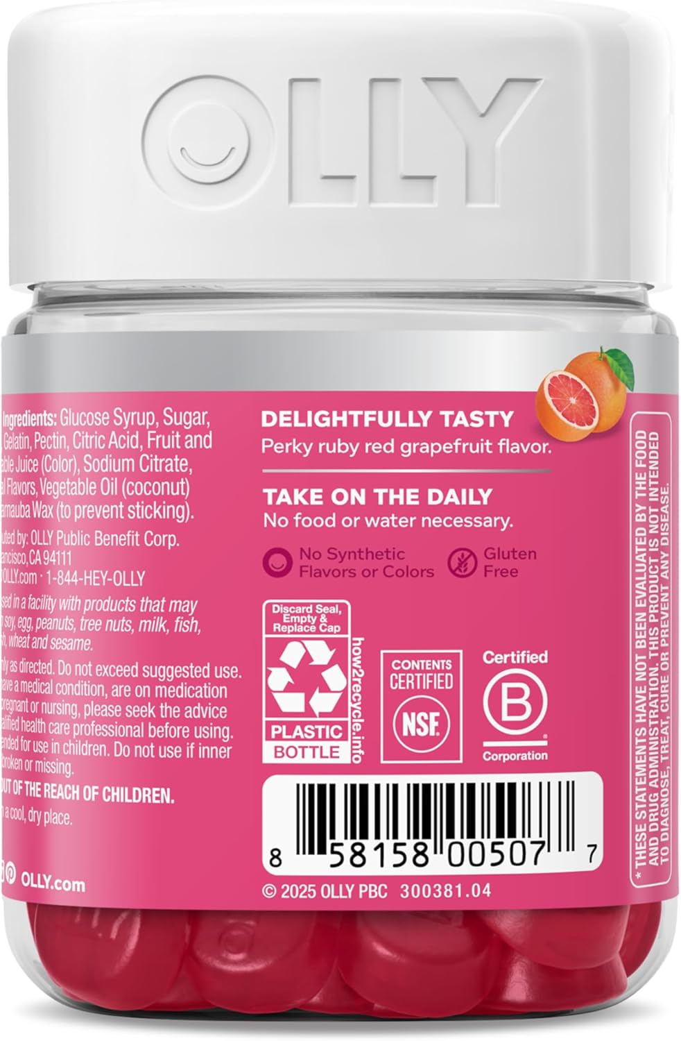 Hair, Skin & Nails Gummies with Biotin, Keratin & Vitamin C