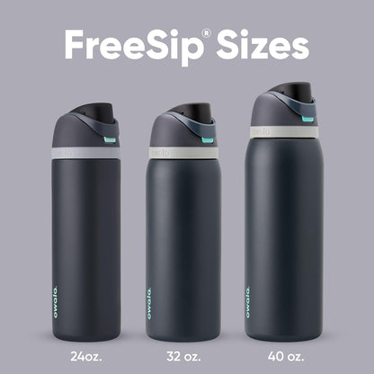 Insulated Stainless Steel Water Bottle with FreeSip Straw