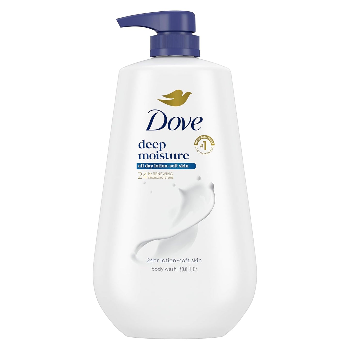 Deep Moisture Body Wash – 24HR Renewing Hydration Cleanser