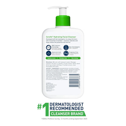 Hydrating Facial Cleanser For Dry & Sensitive Skin 16 oz