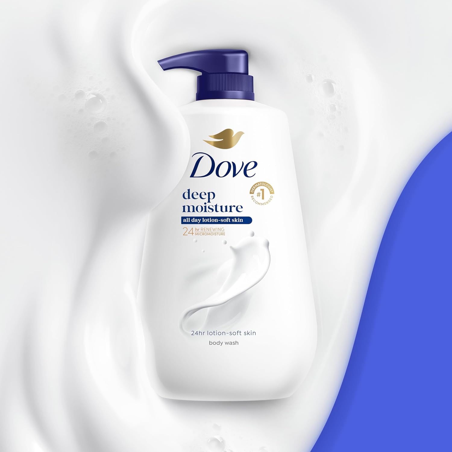 Deep Moisture Body Wash – 24HR Renewing Hydration Cleanser