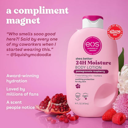 Shea Body Lotion Set – Jasmine Peach & Pomegranate Raspberry