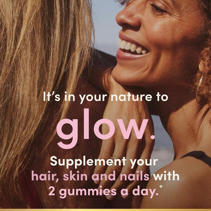 Hair, Skin & Nails Biotin Vitamin Gummies, Strawberry