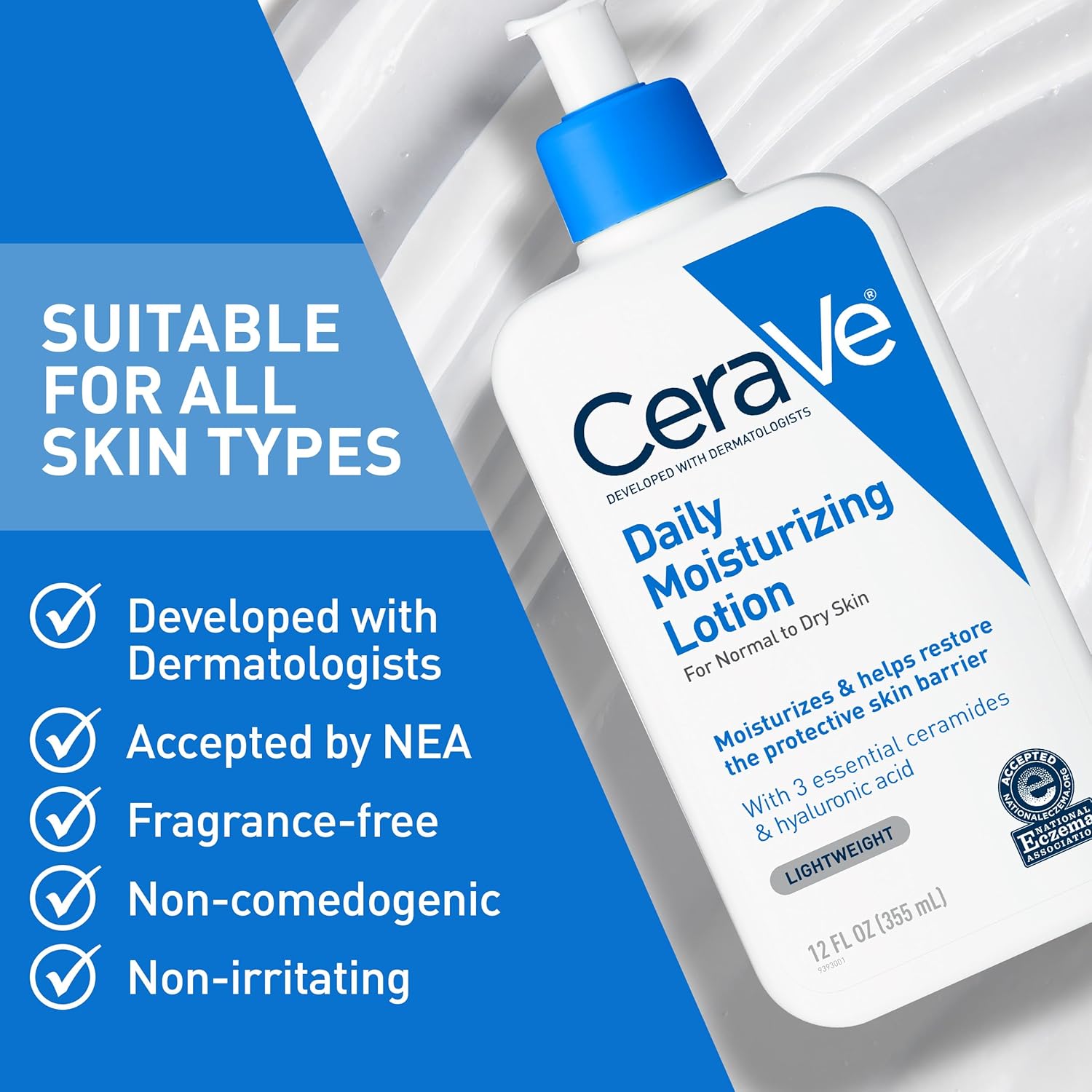 Daily Moisturizing Lotion for Dry to Sensitive Skin
